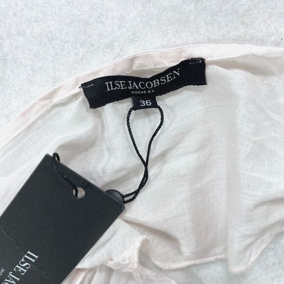 Ilse Jacobsen Dress Women 6 Pink Maxi Flowy Coquette Romantic Lightweight Cotton - Picture 3 of 16